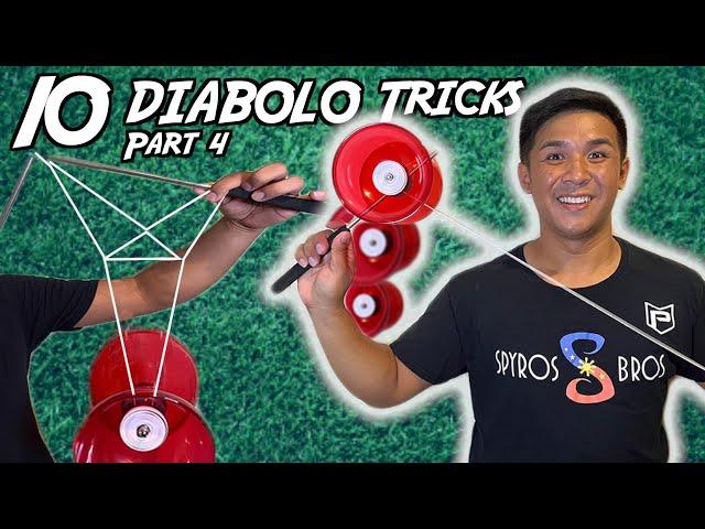 Learn 10 Diabolo Tricks in 10 Minutes Pt. 4 (Beginners) | Diabolo Tutorial #11