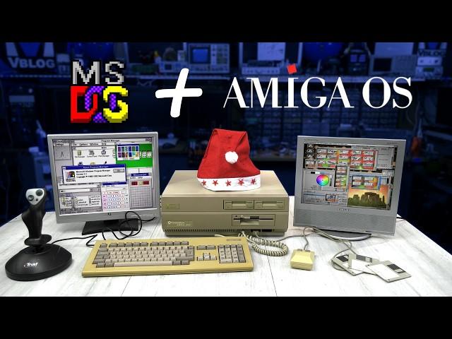 Un retrocomputer dentro un retrocomputer - Amiga2000 con Bridgeboard A2286, lo accendiamo?