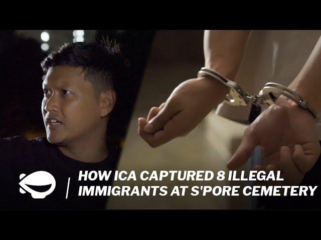 How ICA captured 8 illegal immigrants at Choa Chu Kang Cemetery | True Crime