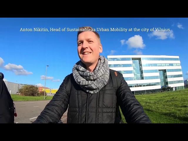 Spokes! 001 Ridecast with Anton Nikitin, Head of Sustainable Urban Mobility at the city of Vilnius