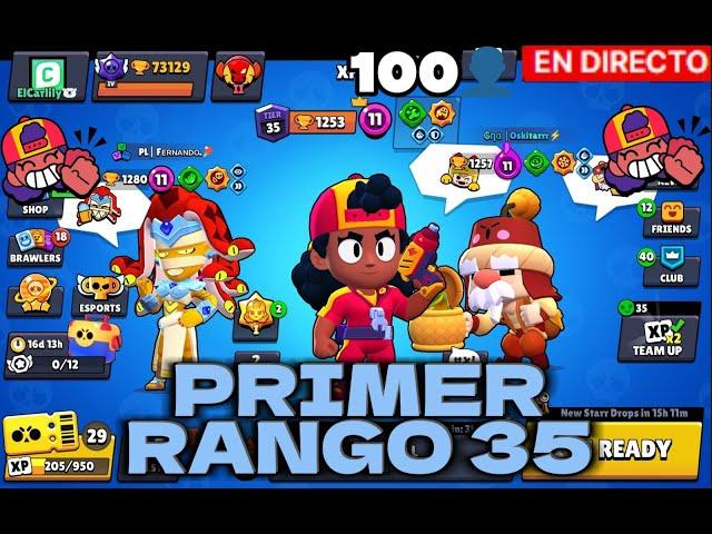 MEG RANGO 35 EN DIRECTO *MI PRIMERO*