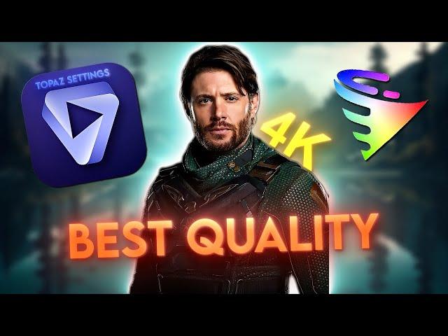 4K Quality Tutorial l After Effects + Topaz Video AI + Voukoder