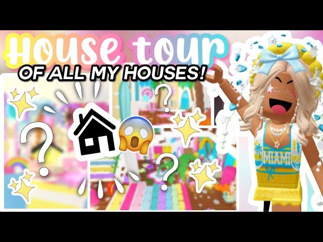 HOUSE TOUR OF ALL MY HOUSES !!  ||Tayforever||