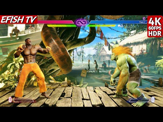 Dee Jay vs Blanka (Hardest AI) - Street Fighter 6 | PS5 4K 60FPS