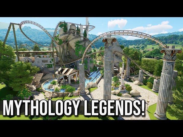 Mythology Legends Park Coasters!: Wrath of Poseidon, Zephyr's Flight, Apollo & more!