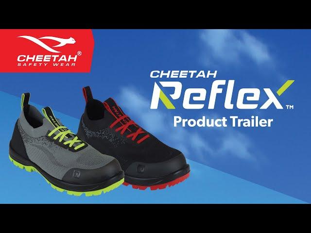 SEPATU SAFETY CHEETAH REFLEX TERBARU  | METAL FREE SAFETY SHOES