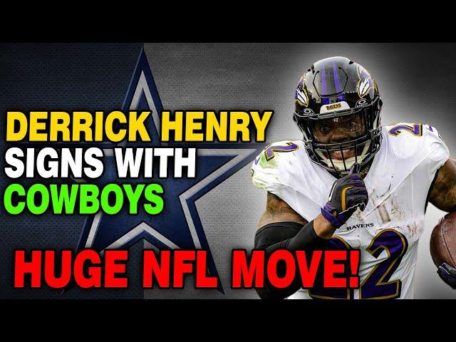 Breaking: Derrick Henry Signs with Cowboys in Major NFL Move! [Dallas Cowboys News]