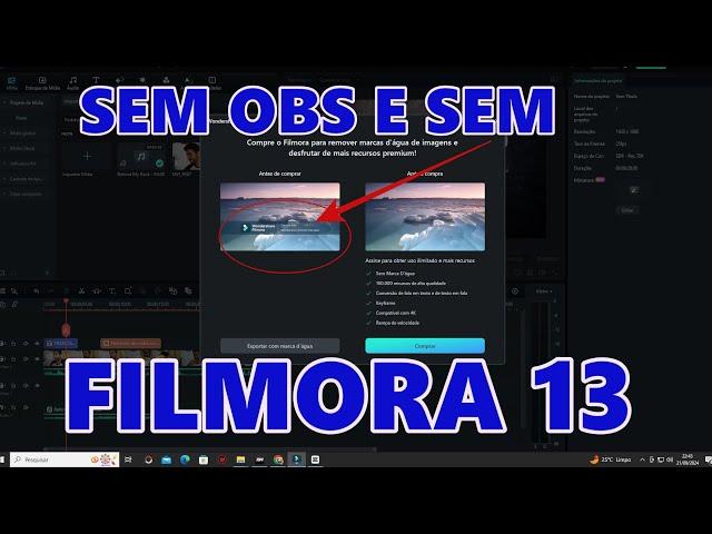 FILMORA 13 SEM MARCA D'AGUA E SEM OBS