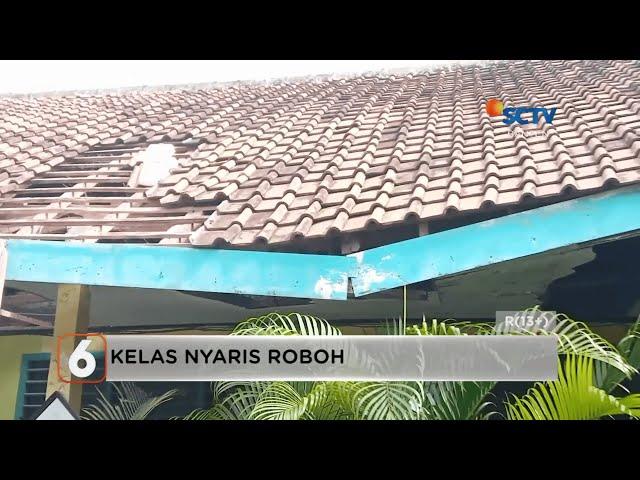 Bangunan Kelas Nyaris Roboh, KBM Dipindah ke Tempat Lain