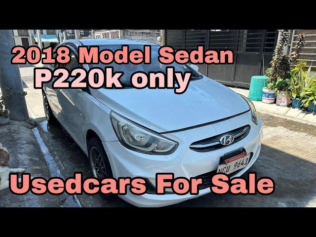 2018 Model Sedan P220k Only, Negotiable pa