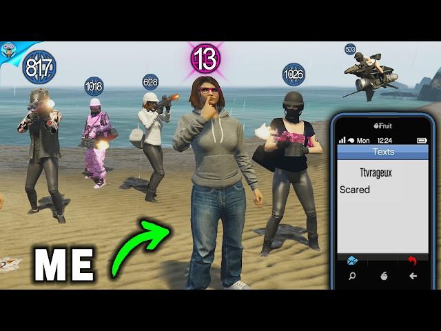 Level 13 destroys 5 GRIEFERS in 1 night! (GTA Online)