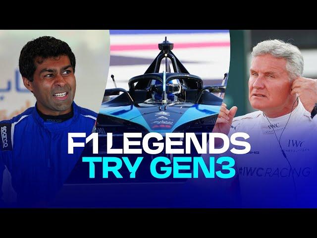 "Really tricky, very unforgiving!" ‍ | David Coulthard and Karun Chandhok drive the GEN3