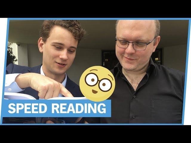 SPEED READING TECHNIQUES (world champion speed reading Michel Wozniak)