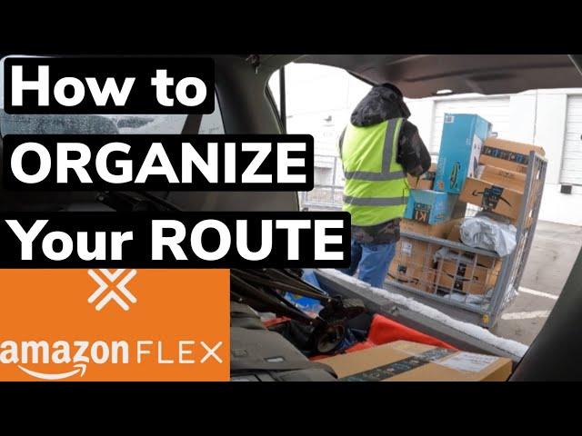 How to Organize Your Route with Amazon Flex