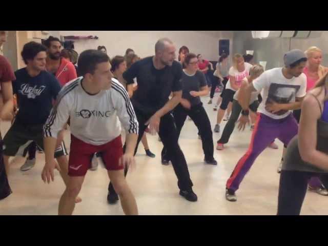 MMA Fighters very first Zumba Class