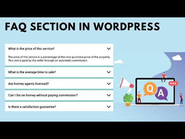 How to Setup FAQ Section In WordPress Website | WordPress Accordion FAQ Plugin Free 2022