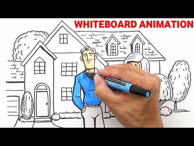 How to Make Doodle Video animation on Mobile | White Board Animation Tutorial For Beginners