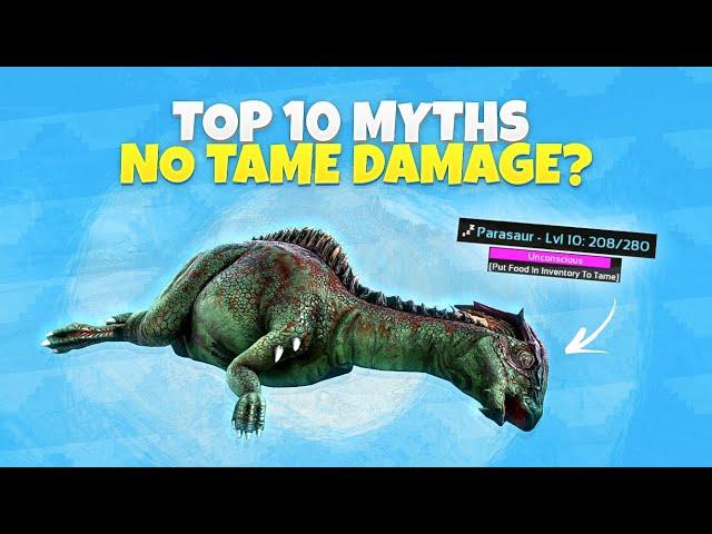 TAME DINOS With Unlimited Health! - Top 10 Mythbusters of Ark Mobile | Part 08