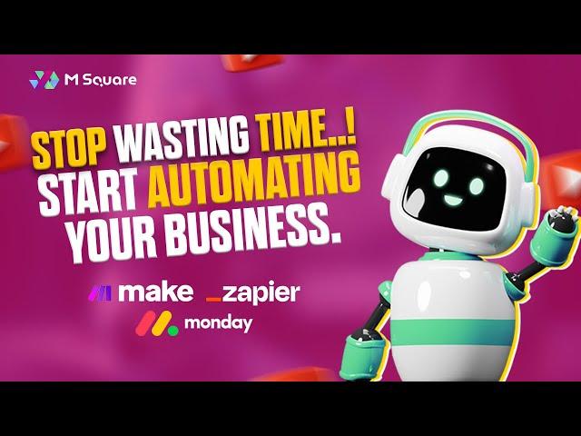 Start Automating Your Business Processes️| No Code Automation using Zapier and Make