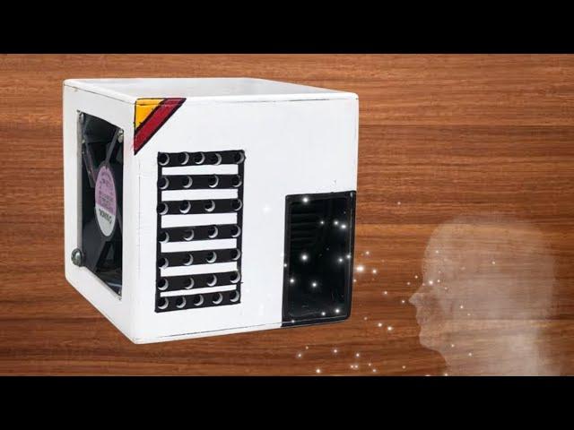 Creative idea|| Mini portable air conditioner|| portable ac