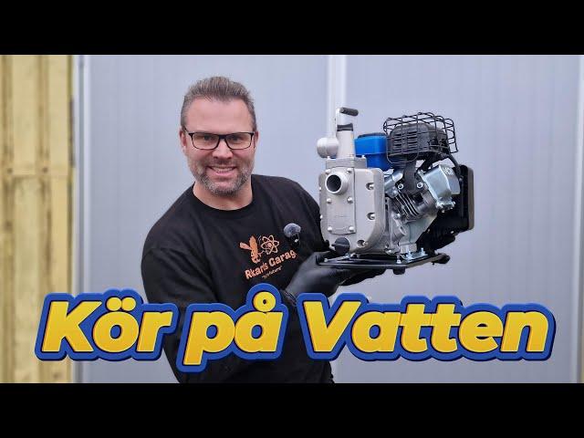 Kan man köra en motor på vatten ??