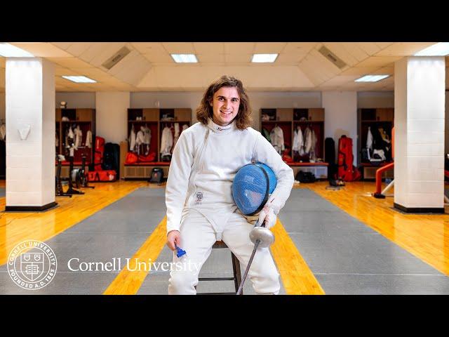 En Garde: Max Dolmetsch ’25 on Cornell Men’s Fencing