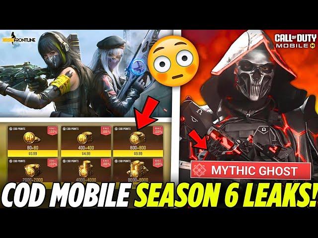 *NEW* Mythic Ghost In Season 6 + Double CP + Lucky Draw Update + More Collaborations? Codm