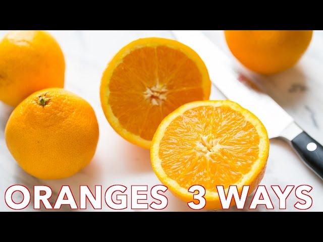 How To Cut an Orange (3 creative ways) - Natasha's Kitchen