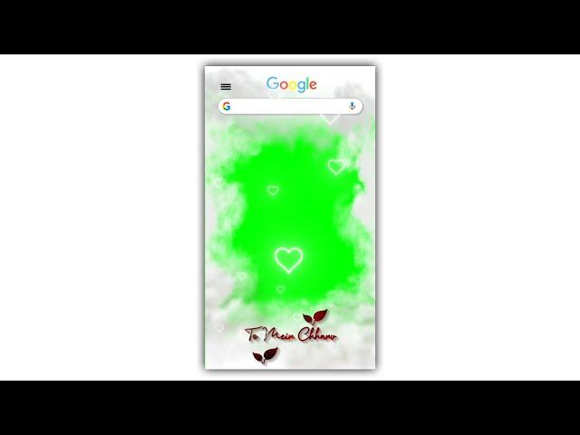 Google Search Green Screen Video Template | Free Template Video | Green Screen Template