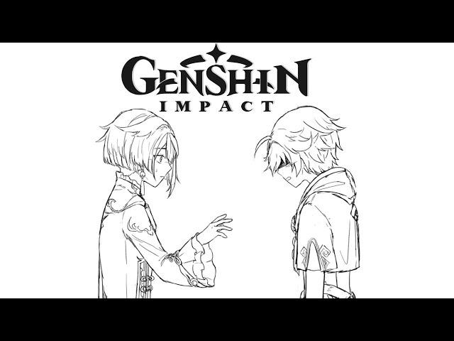 Staying Friends - [Genshin Impact Comic Dub] (Xingyun)