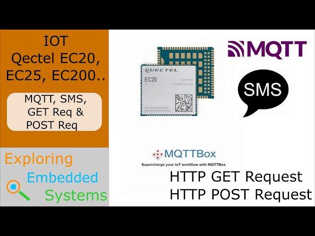 IoT -   EC20 | MQTT | SMS | GET REQUEST | POST REQUEST | EC2x