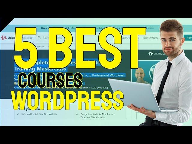 5 Best Wordpress Courses Udemy