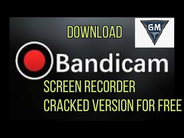 Bandicam Screen Recorder cracked download for pc free.