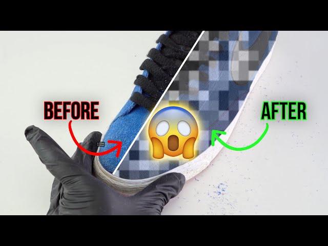 How to restore Suede Sneakers | The Ultimate Suede Reviver