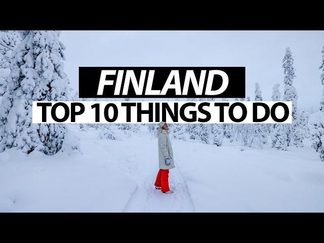 TOP 10 THINGS TO DO IN ROVANIEMI (plan your winter trip to Finland)