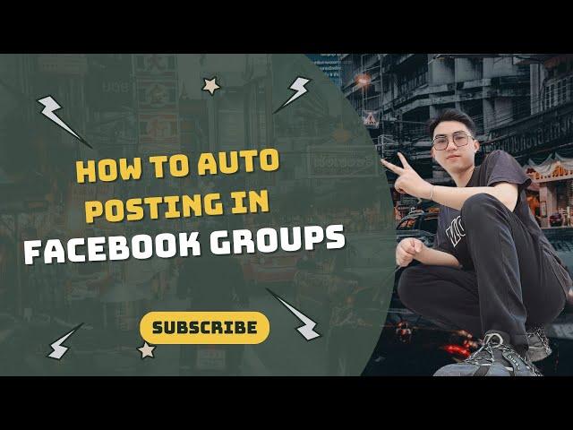 How to auto posting in facebook groups | facebook group auto post