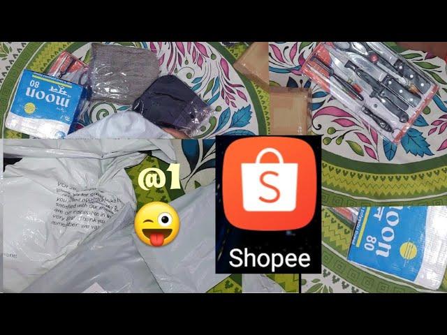 Shopee Big Discount loot offer unboxing