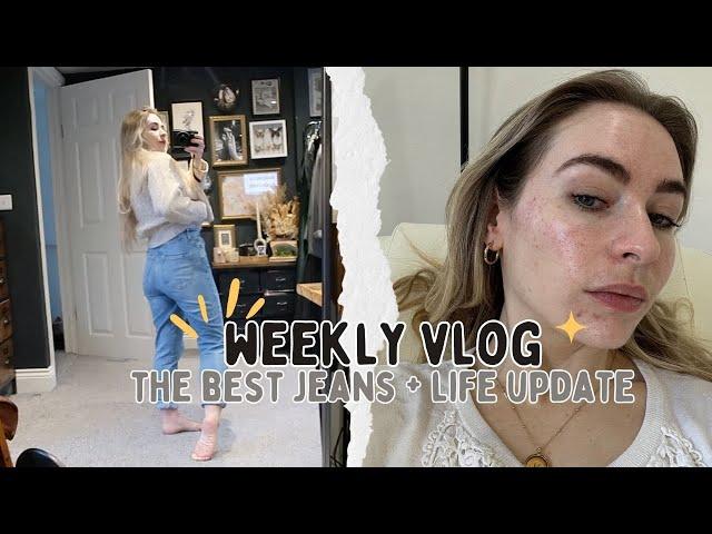 LIFE UPDATES + Best Petite Jeans | Weekly Vlog