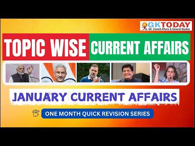 January  2025 GKToday  Full Month Current Affairs | GK Today Monthly Current Affairs