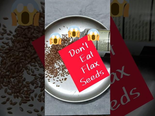 #shortsfeed don't eat flaxseeds if you can't eat them right ️️ #howtoeatflaxseeds