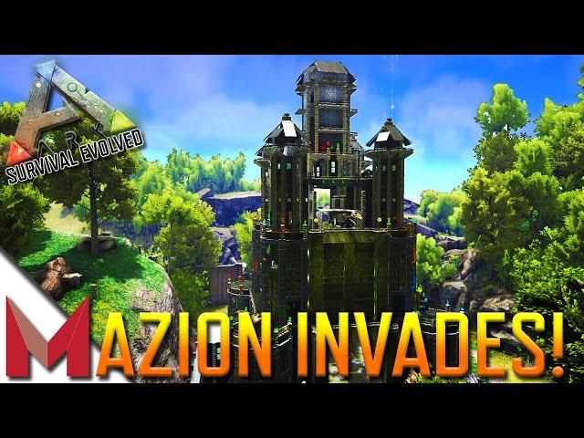 MAZION INVADES PVE-OfficialServer441! -=- ARK: SURVIVAL EVOLVED GAMEPLAY -=- Ep11