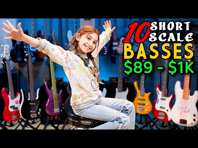 10 Short-Scale Bass Guitars from $89 to $1K