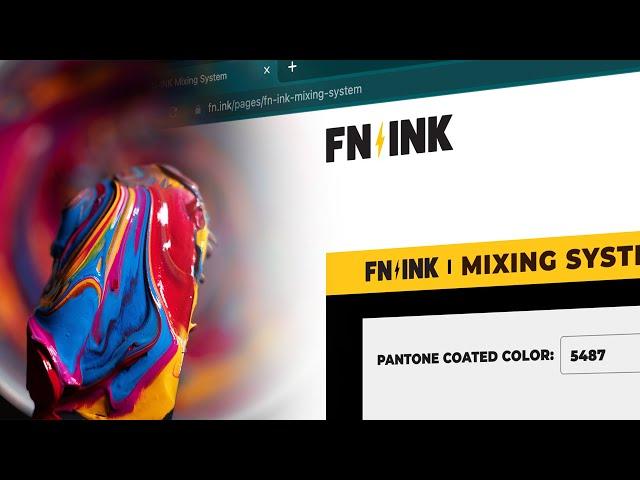 FN-INK | Plastisol Ink Mixing System