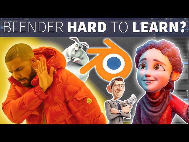 Why People Think Blender is Too Hard to Learn