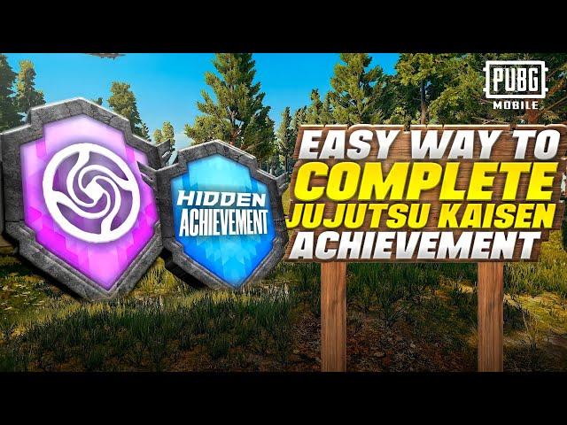 New Hidden Achievement | How Complete Jujutsu Kaisen Achievement in PUBGM |1.8 Update