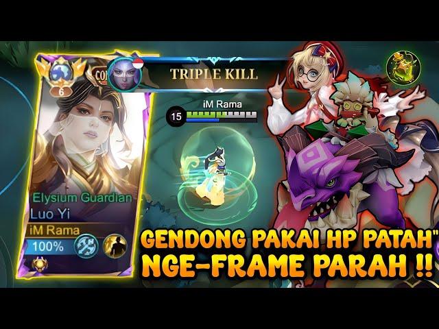 MUSTAHIL GENDONG PAKAI HP NGE-FREAM PARAH GINI?? Mobile legends #MLBBIDCreator