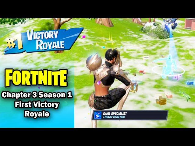 First Victory Royale Chapter 3 Season 1 - Fortnite