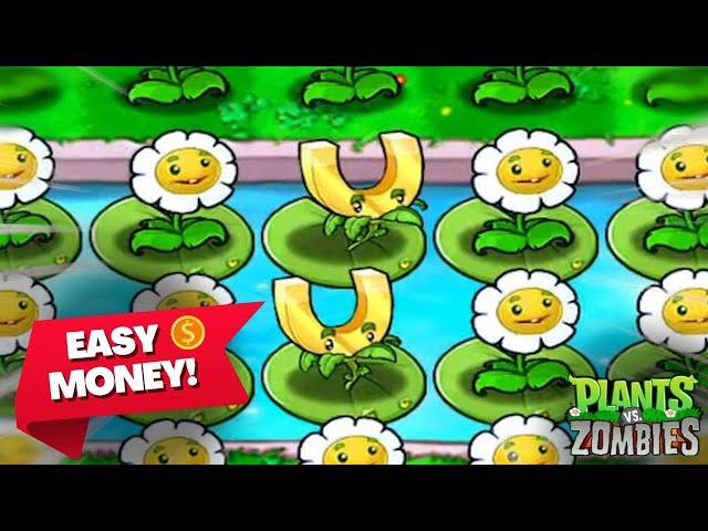 Best GOLD FARMING STRATEGY in Plants vs. Zombies! 