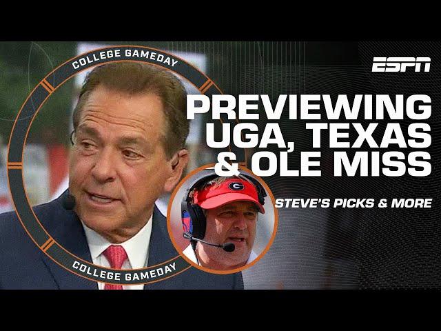 Nick Saban: Georgia has the BEST identity in the country + Lee Corso honored | College GameDay