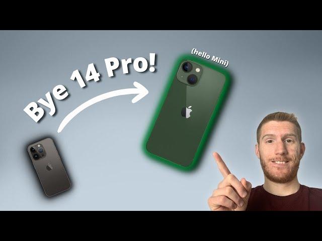 Downgrading from the iPhone 14 Pro to the 13 Mini?!